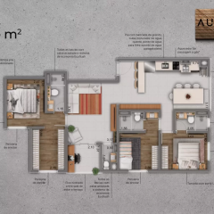 Aura-Planta-apartamentos-de-2-e-3-dormitorios-planta-de-84-metros