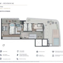 parque-global-pg-residences-planta-pavimento-superior-da-penthouse-de-244m²