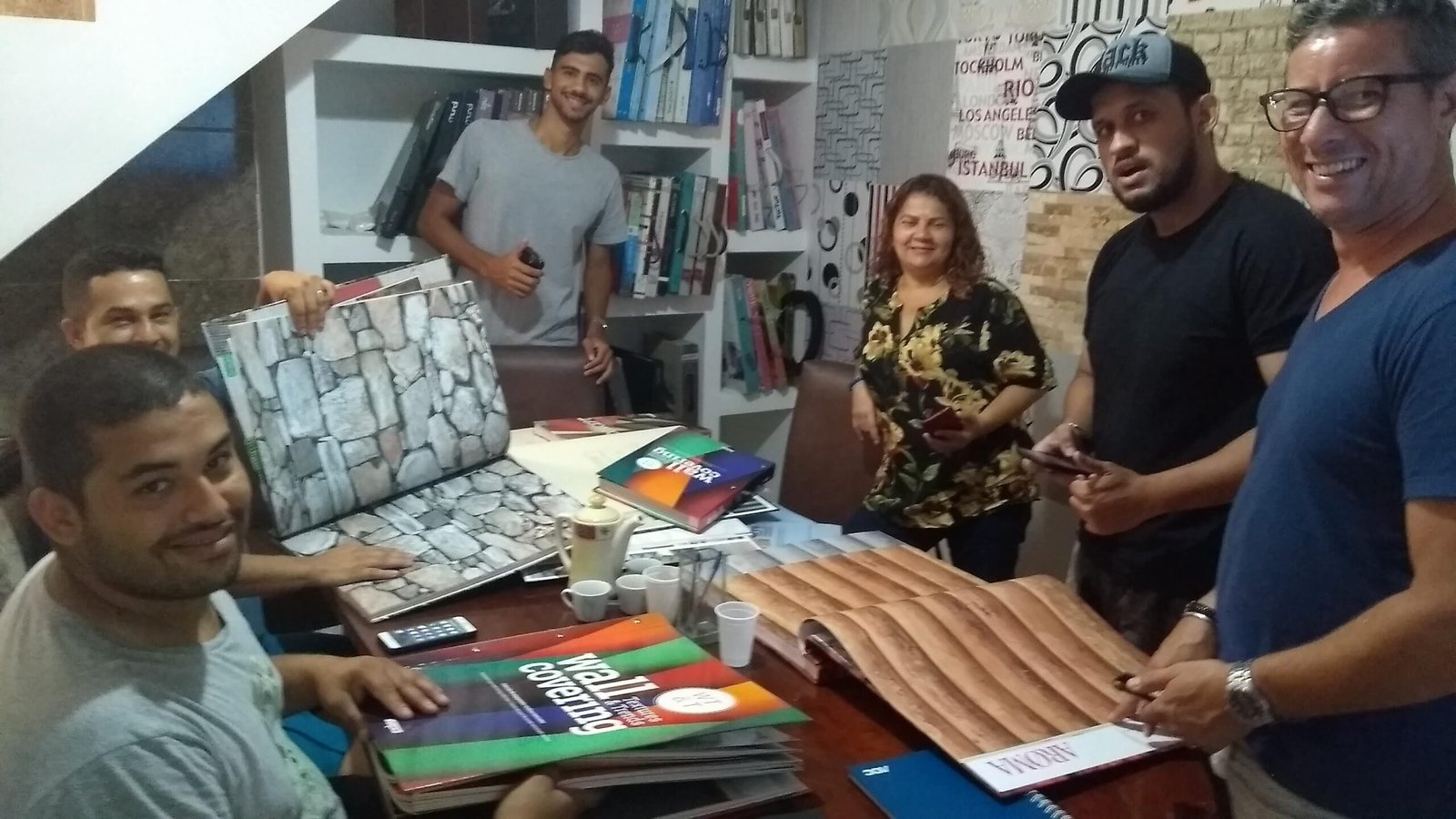 Cadastro Curso de Instalação de Papel de Parede